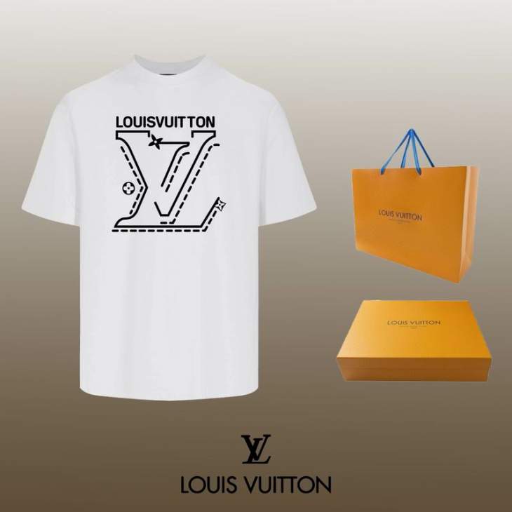 Picture of Louis Vuitton T Shirts Short _SKULVXS-Lsxitx886708